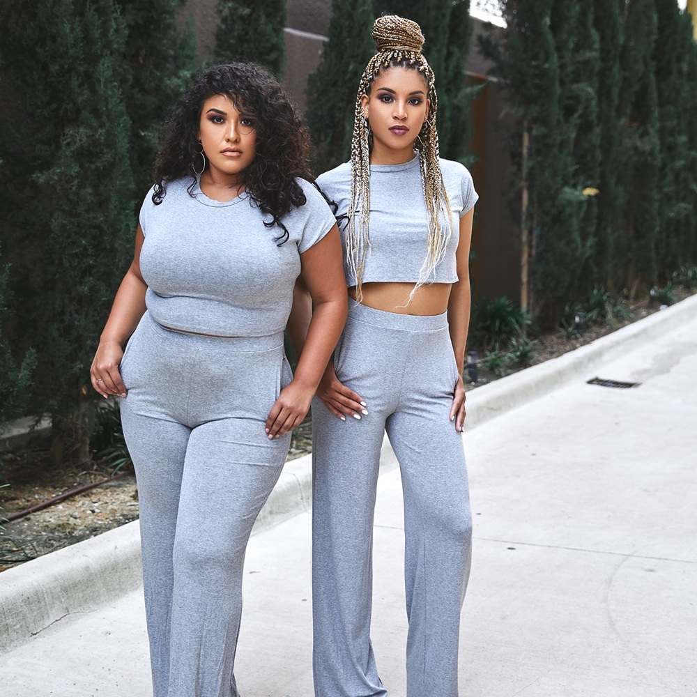 Gray 2 pc set